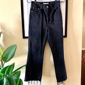Levi's Ribcage Crop Flare Jeans